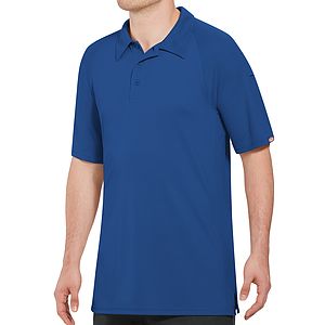 Red Kap Shirts -  Men's Short Sleeve Performance Knit Flex Active Polo