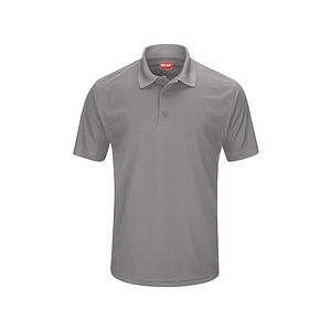 Red Kap Shirts -  Men's Short Sleeve Performance Knit Pocketless Core Polo