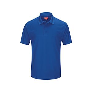 Red Kap Shirts -  Men's Short Sleeve Performance Knit Pocketless Core Polo