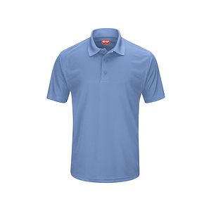 Red Kap Shirts -  Men's Short Sleeve Performance Knit Pocketless Core Polo
