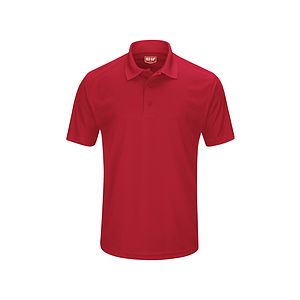 Red Kap Shirts -  Men's Short Sleeve Performance Knit Pocketless Core Polo