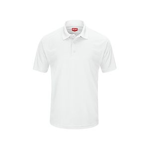 Red Kap Shirts -  Men's Short Sleeve Performance Knit Pocketless Core Polo