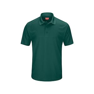 Red Kap Shirts -  Men's Short Sleeve Performance Knit Pocketless Core Polo