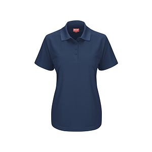 Red Kap Shirts -  Women's Short Sleeve Performance Knit Pocketless Core Polo