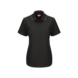 Red Kap Shirts -  Women's Short Sleeve Performance Knit Pocketless Core Polo