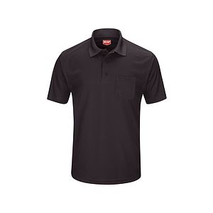 Red Kap Shirts -  Men's Short Sleeve Performance Knit Pocket Polo