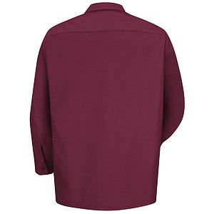 Red Kap Shirts -  Men's Long Sleeve Industrial Work Shirt