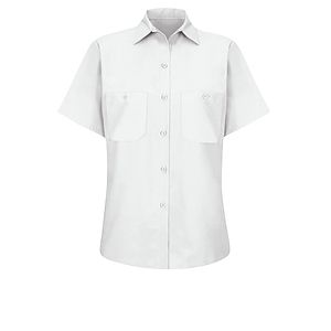 Red Kap Shirts -  Women's Short Sleeve Industrial Work Shirt