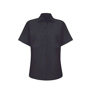 Red Kap Shirts -  Women's Short Sleeve Industrial Work Shirt