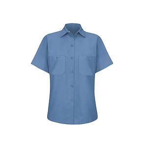 Red Kap Shirts -  Women's Short Sleeve Industrial Work Shirt