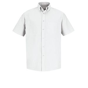 Red Kap Shirts -  Men's Short Sleeve Executive Oxford Dress Shirt