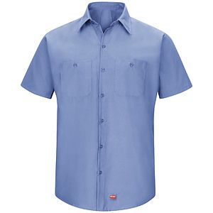 Red Kap Shirts -  Men's Short-Sleeve MIMIX™ Work Shirt