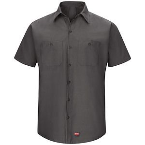 Red Kap Shirts -  Men's Short-Sleeve MIMIX™ Work Shirt