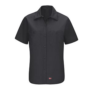 Red Kap Shirts -  Women's Short Sleeve Mimix Work Shirt