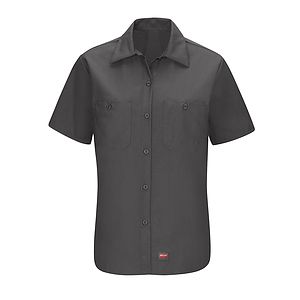 Red Kap Shirts -  Women's Short Sleeve Mimix Work Shirt