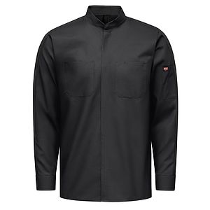 Red Kap Shirts -  Men's Long Sleeve Two-Tone Pro+ Work Shirt with OilBlok and MIMIX™