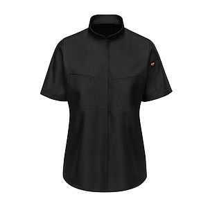 Red Kap Shirts -  Women's Short Sleeve Performance Pro+ Work Shirt with OilBlok + Mimix™