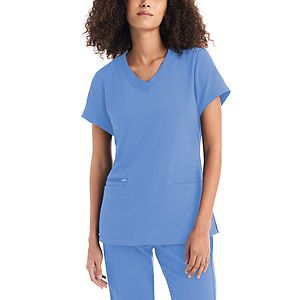 White Cross - CRFT - Women's 3-Pocket V-Neck Top