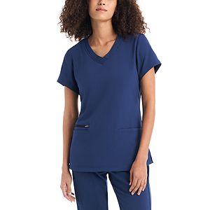 White Cross - CRFT - Women's 3-Pocket V-Neck Top