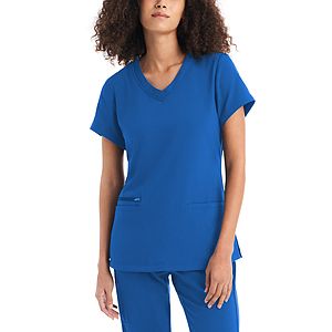 White Cross - CRFT - Women's 3-Pocket V-Neck Top