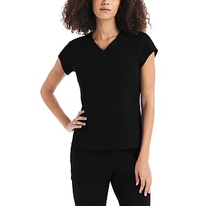 White Cross - CRFT - Women's 1-Pocket V-Neck Top