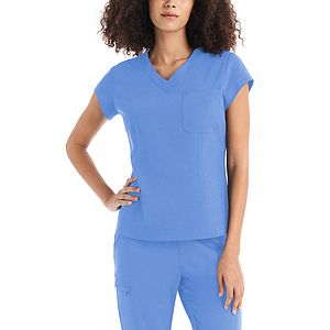 White Cross - CRFT - Women's 1-Pocket V-Neck Top