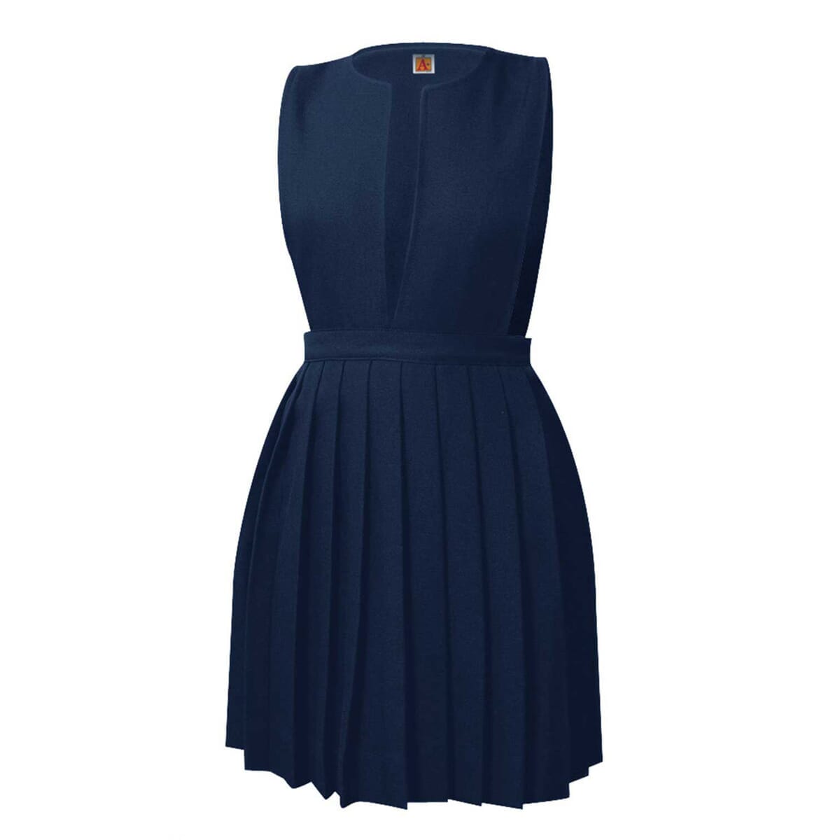 A+ Uniforms Skirts/Skorts - Girls' Pocketless Jumper Solid Dress