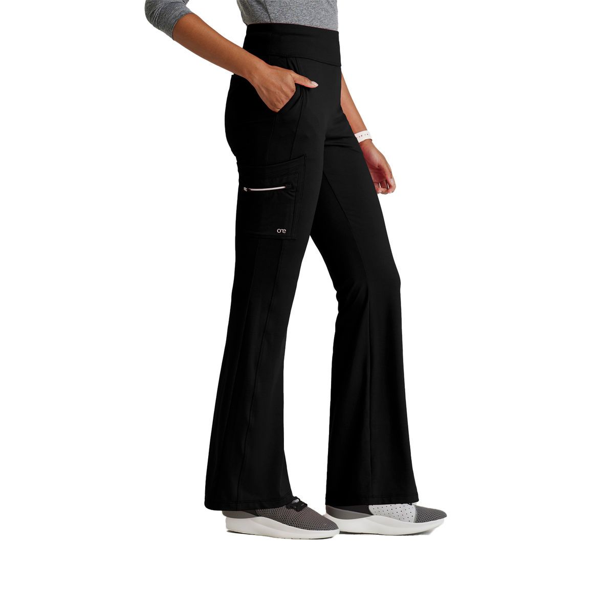 Barco One Performance Knit - Women's Seven-Pocket Flare Leg Sprint Scrub Pant