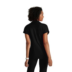 Barco One Performance Knit - Women's Two-Pocket Zip-Neck Engage Scrub Top