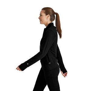 Barco One Performance Knit - Women's Two-Pocket Arena Warm-Up Scrub Jacket