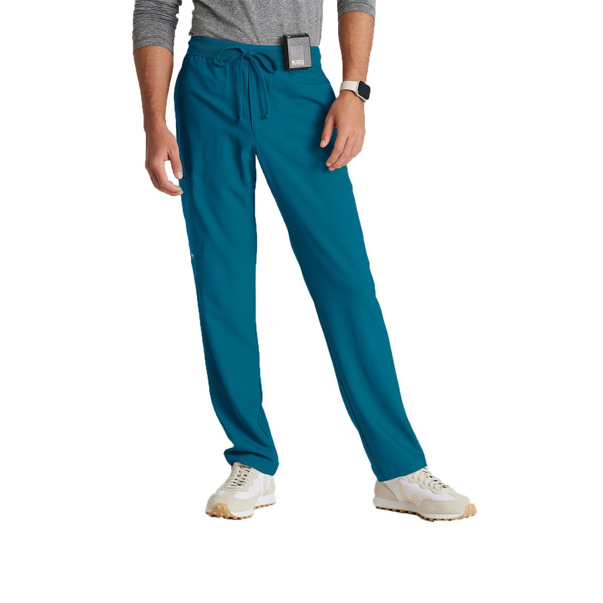 Grey's Anatomy Evolve Stretch - Men's Five-Pocket Slim Leg Highland Scrub Pant