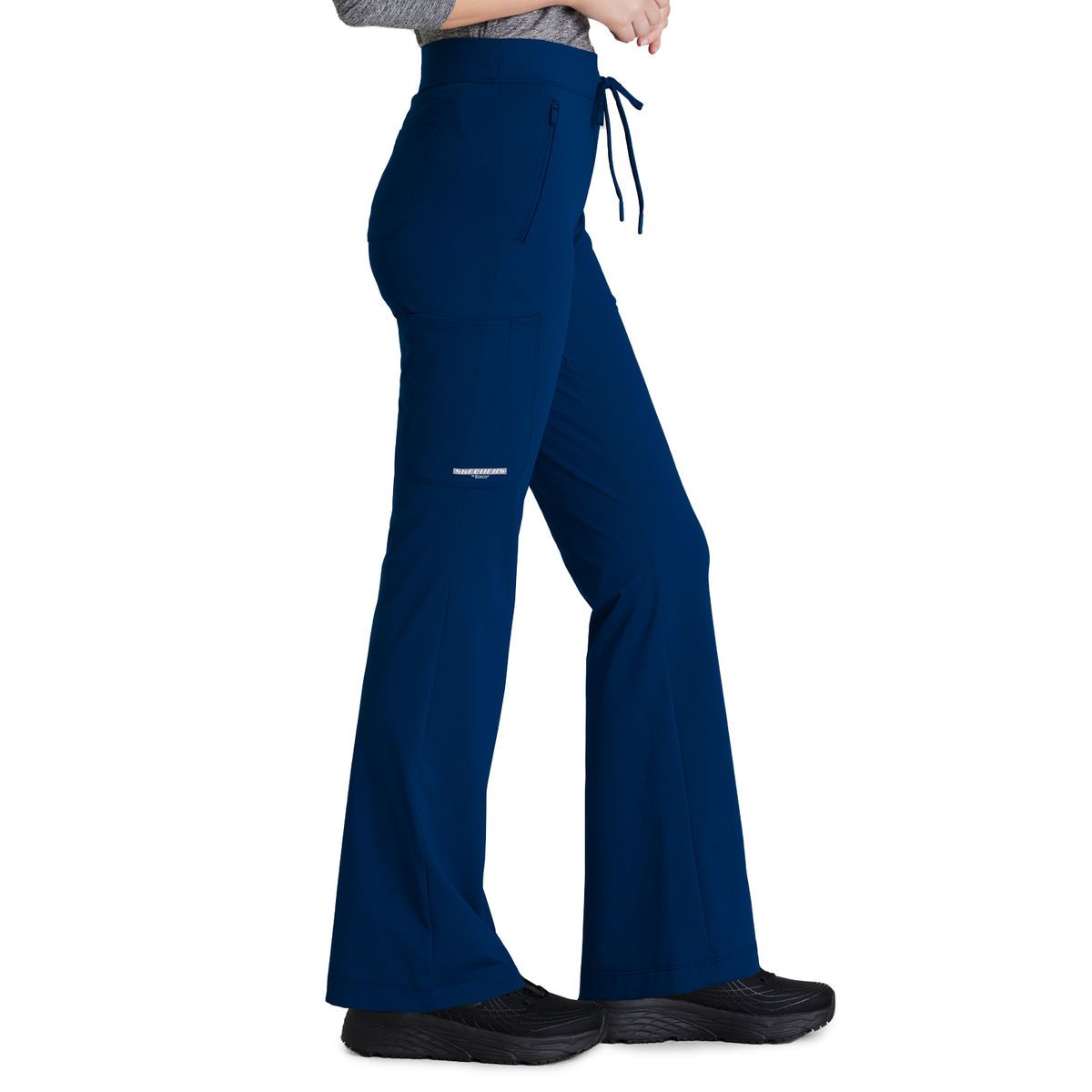 Skechers Slip-Ins - Women's Four-Pocket Fit & Flare Glide Scrub Pant