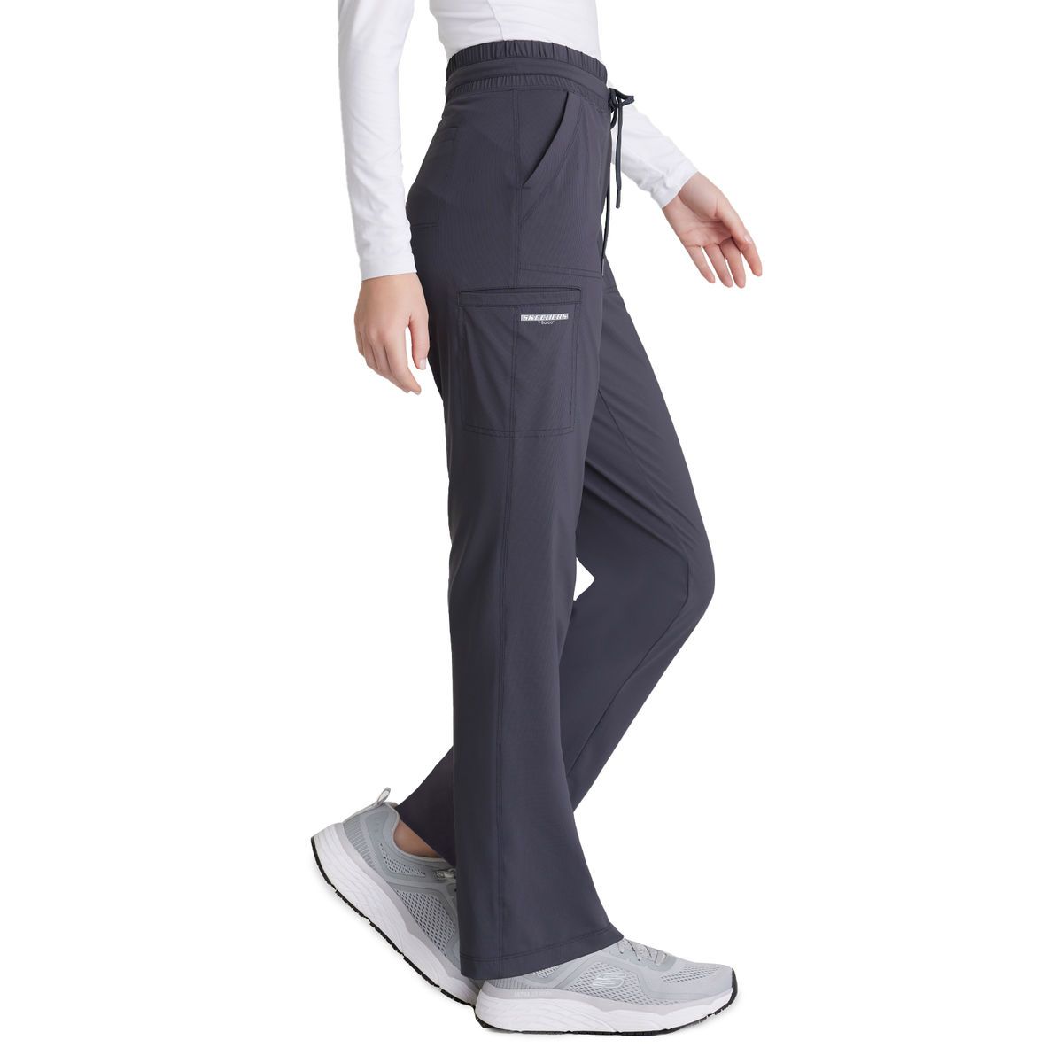 Skechers Slip-Ins - Women's Five-Pocket Shirred Waistband Reach Scrub Pant