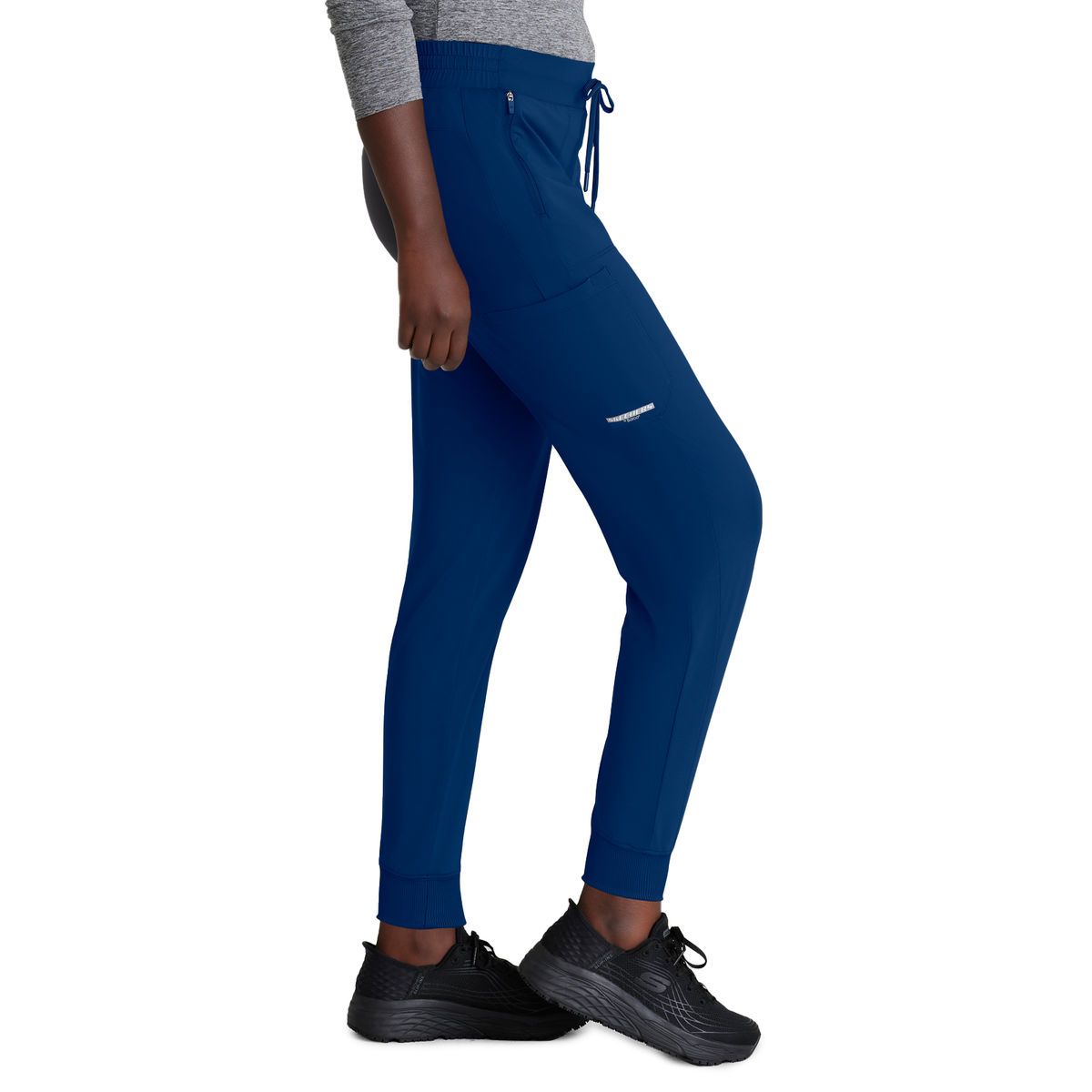 Skechers Slip-Ins - Women's Five-Pocket Ribbed Cuff Pace Jogger Scrub Pant