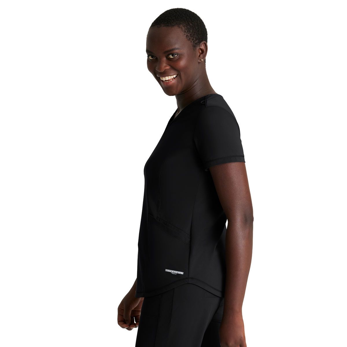 Skechers Slip-Ins - Women's Three-Pocket V-Neck Serene Scrub Top