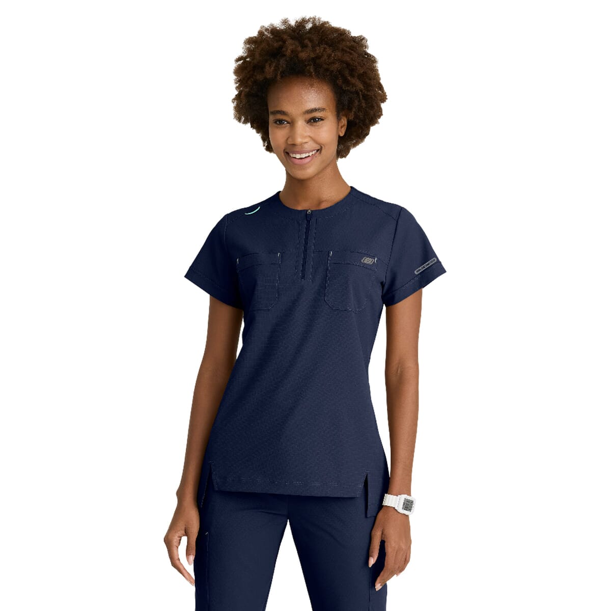 Barco - Skechers Ripstop Collection - Women's Two Pocket Trek Scrub Top