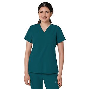 Wink - W123 - Women's Three-Pocket Flex-N-Reach V-Neck Top