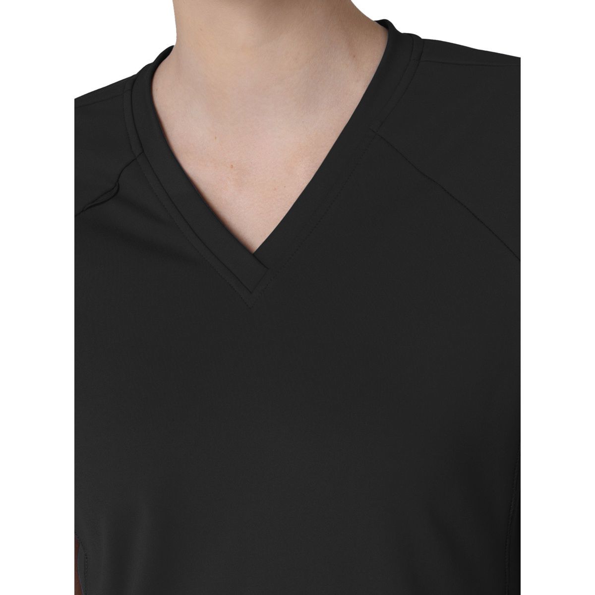 Wink - Renew - Women's Four-Pocket Flex-n-Reach V-Neck Raglan Top