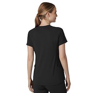 Wink - Renew - Women's Four-Pocket Flex-n-Reach V-Neck Raglan Top