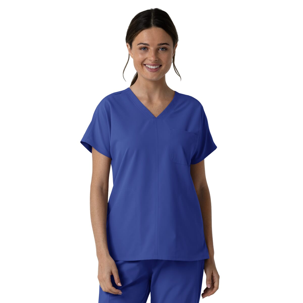 Wink - Nurtur - Women's Three-Pocket Drop Shoulder Tunic Scrub Top