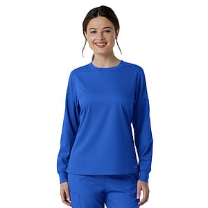 Wink - Boundless - Women's One-Pocket Classic Long Sleeve Scrub Tee
