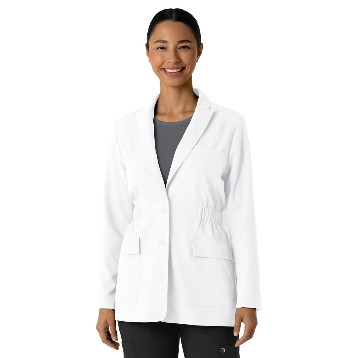 Wink - Layers - Women's Blazer Short Lab Coat