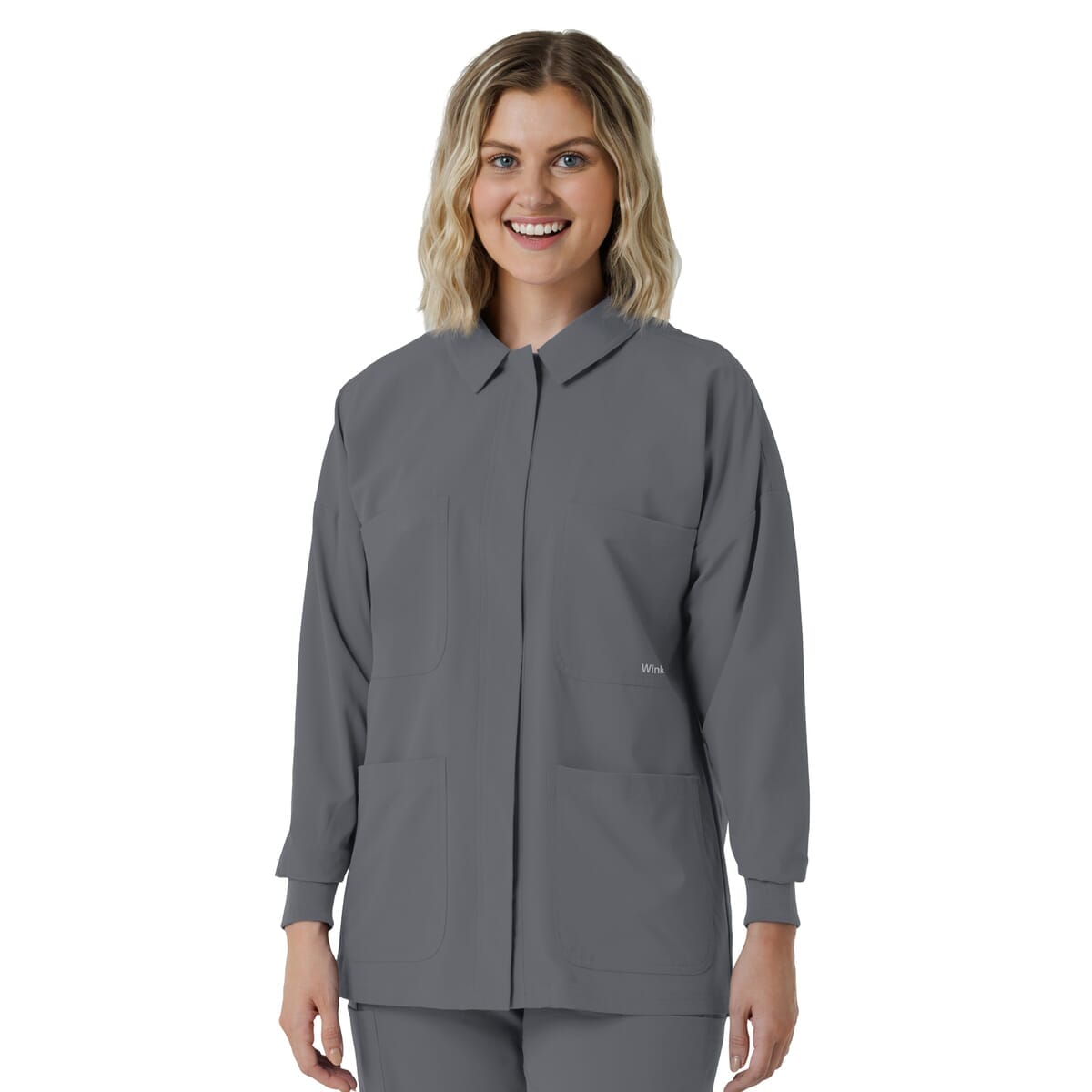 Wink - Renew - Women’s Four-Pocket Scrub Shirt Jacket