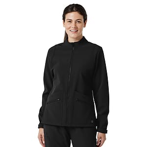 Wink- Layers - Women's Four-Pocket Soft Shell Scrub Jacket