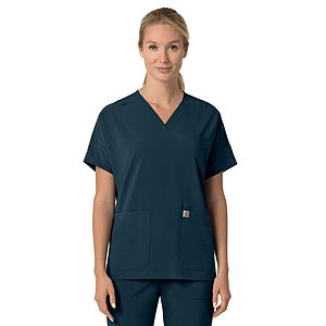 Carhartt Scrubs - Force Cross-Flex - Women's Four-Pocket Oversized Top