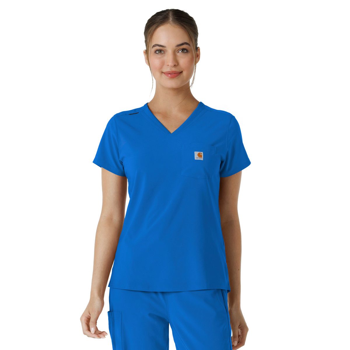 Carhartt Scrubs - Force Cross-Flex - Women's One-Pocket Tuck-In Top