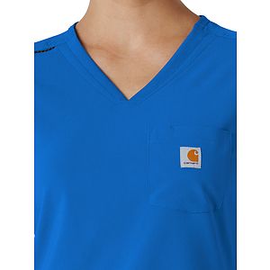 Carhartt Scrubs - Force Cross-Flex - Women's One-Pocket Tuck-In Top