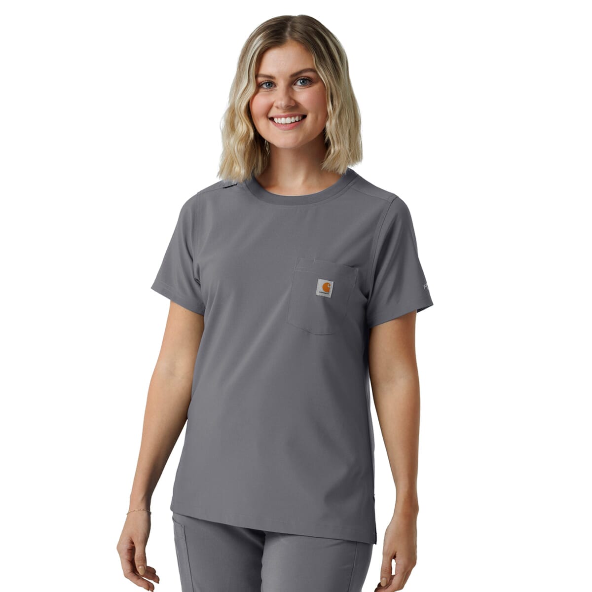 Carhartt Scrubs - Force Cross-Flex - Women's One-Pocket Crew Neck Scrub Top