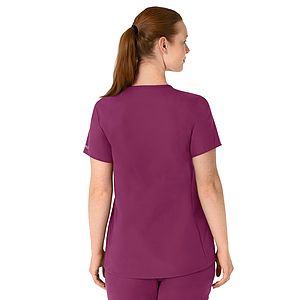 Carhartt Scrubs Force Essentials Women's Four-Pocket Henley Maternity Top