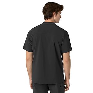 Carhartt Scrubs - Force Cross-Flex - Men's Three-Pocket Henley Top